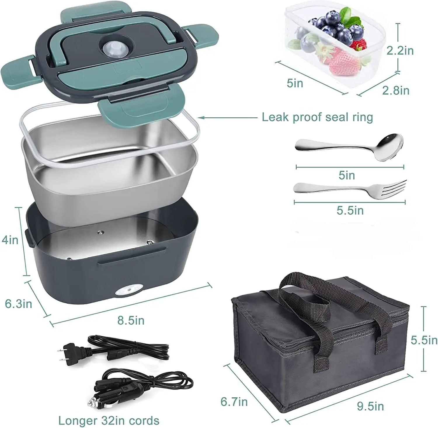 Portable Electric Lunch Box